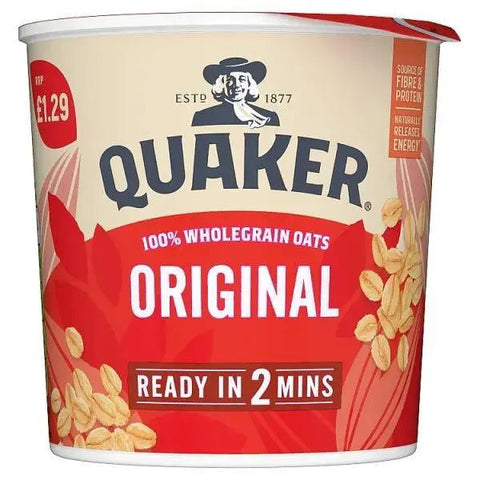 Quaker Oat So Simple Original Porridge Pot 99p PMP 45g (Case of 8)