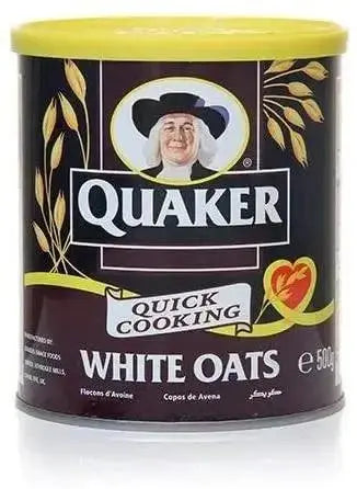 Quaker White Oats Tin - 500g