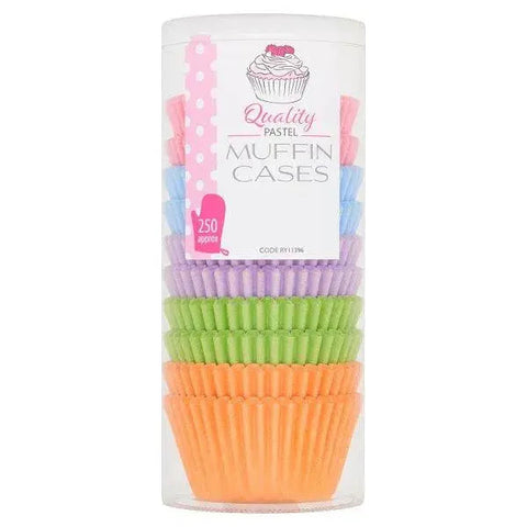 Quality Pastel Muffin Cases - Sets of 250