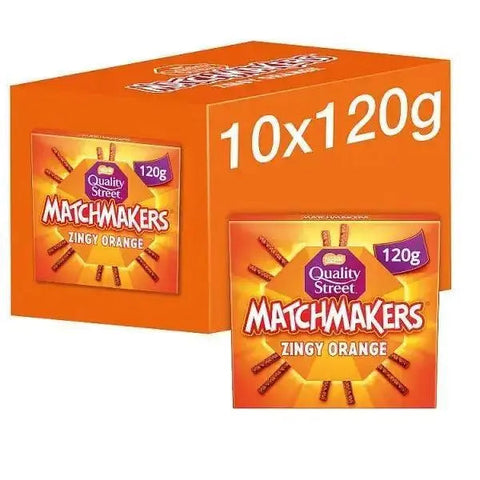 Quality Street Matchmakers Zingy Orange 120g (Case 0f 10)