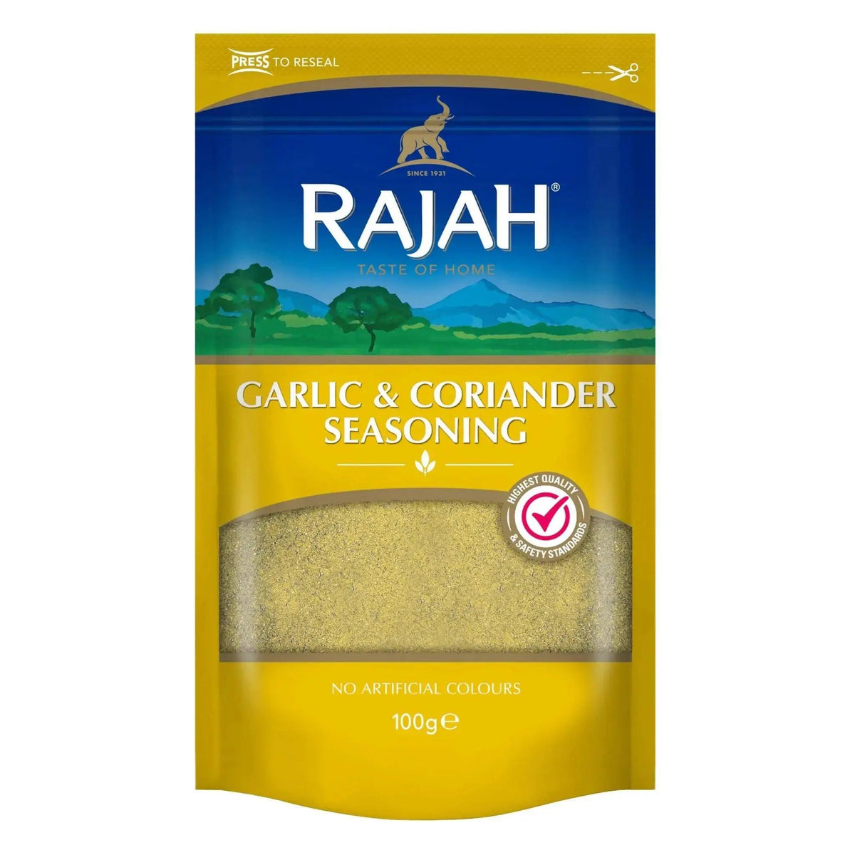 Rajah Garlic & Coriander 100g