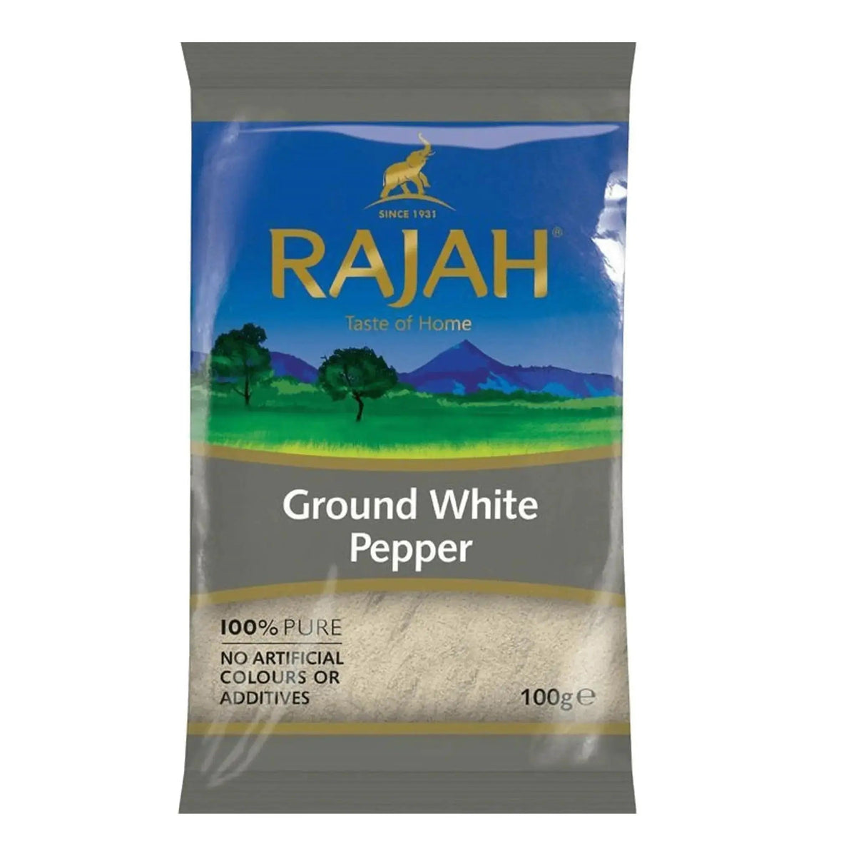 Rajah Ground White Pepper(100g)
