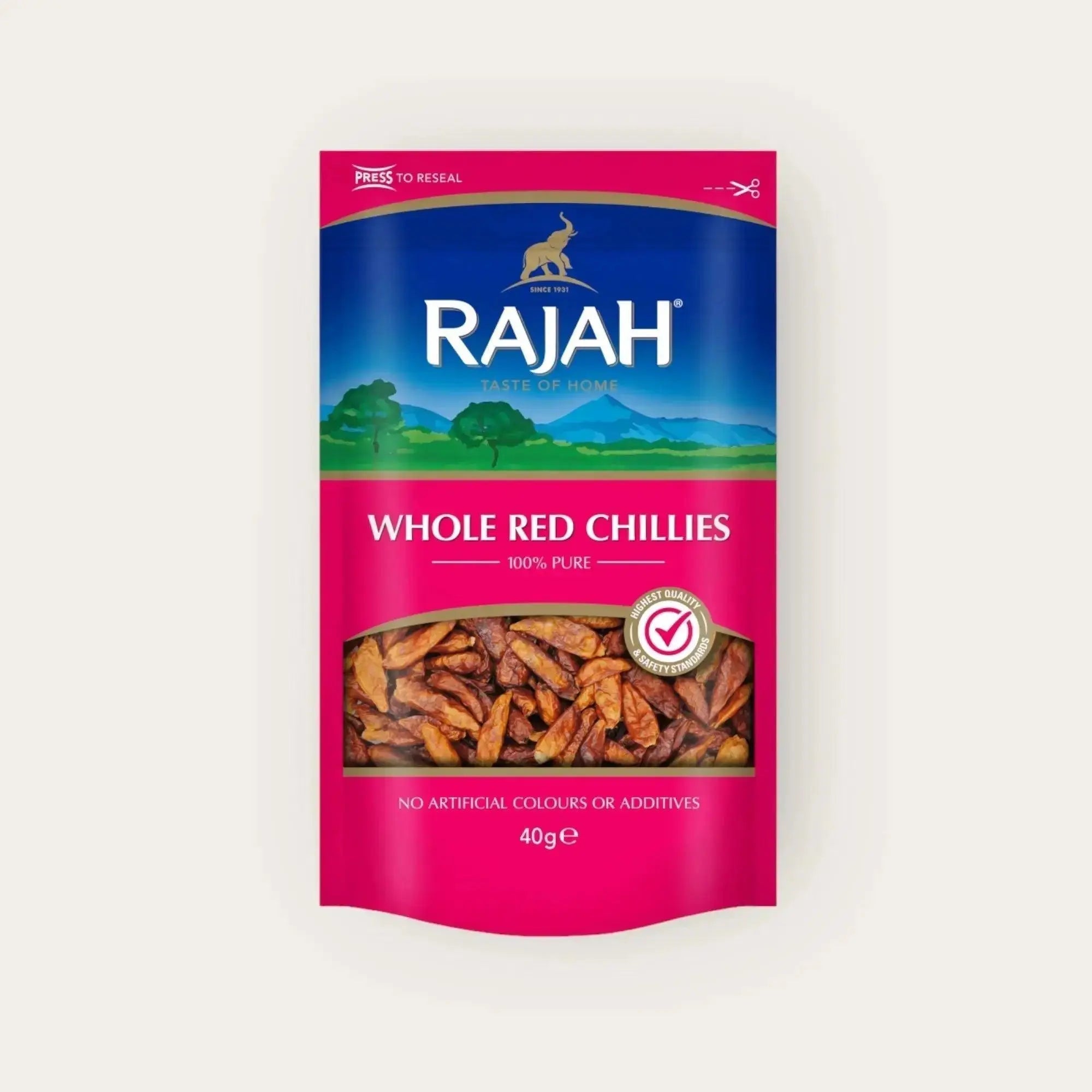 Red Rajah Rajah Whole Red Chilli 200g – Jag Couture Chocolates