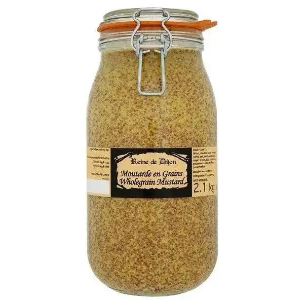 Reine de Dijon Wholegrain Mustard 2.1kg