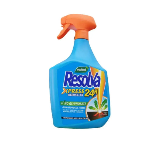 Resolva Xpress 24hr Weedkiller ontrols of a range