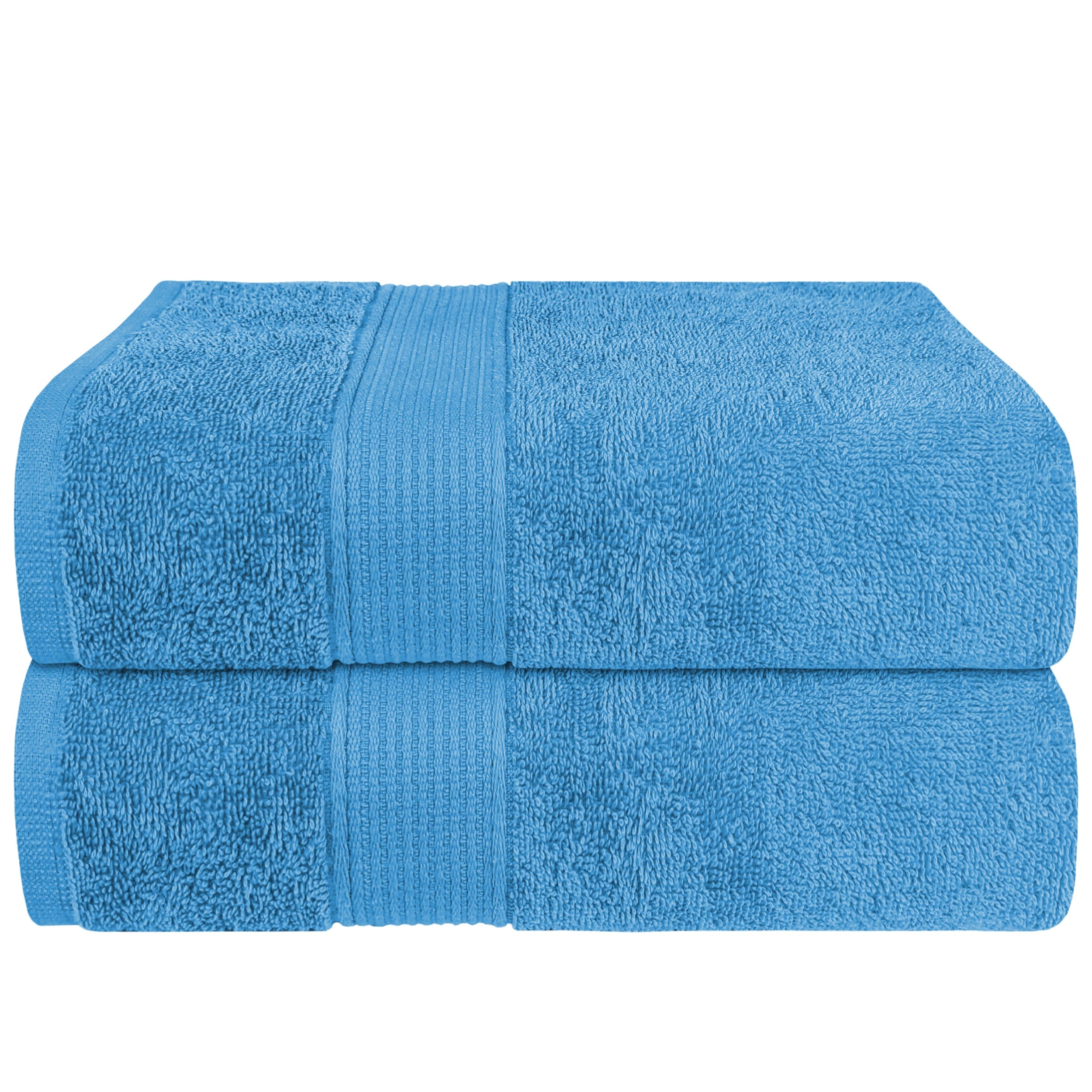 OLIVIA ROCCO Rhodes Towel Aqua 100 Percent Cotton Hotel Quality Soft Super Absorbent Hand Towels Sheets And Face Cloths Premium