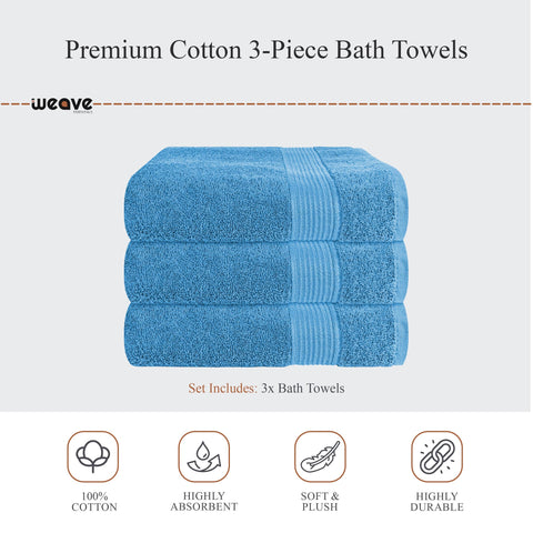 OLIVIA ROCCO Rhodes Towel Aqua 100 Percent Cotton Hotel Quality Soft Super Absorbent Hand Towels Sheets And Face Cloths Premium