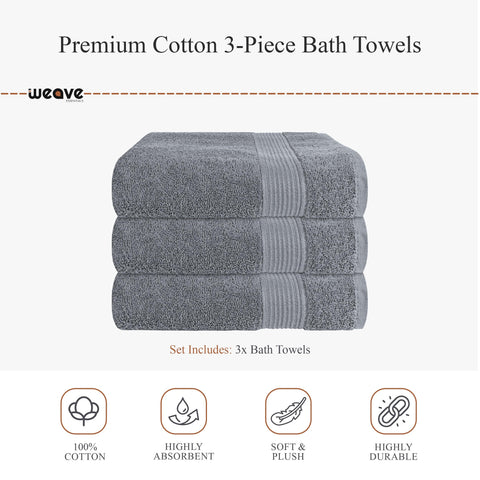 OLIVIA ROCCO Rhodes Towel Silver 100 Percent Cotton Hotel Quality Soft And Ultra Absorbent Hand Bath Towels Sheets And Face Cloths Set