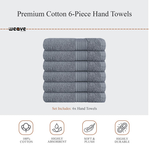 OLIVIA ROCCO Rhodes Towel Silver 100 Percent Cotton Hotel Quality Soft And Ultra Absorbent Hand Bath Towels Sheets And Face Cloths Set