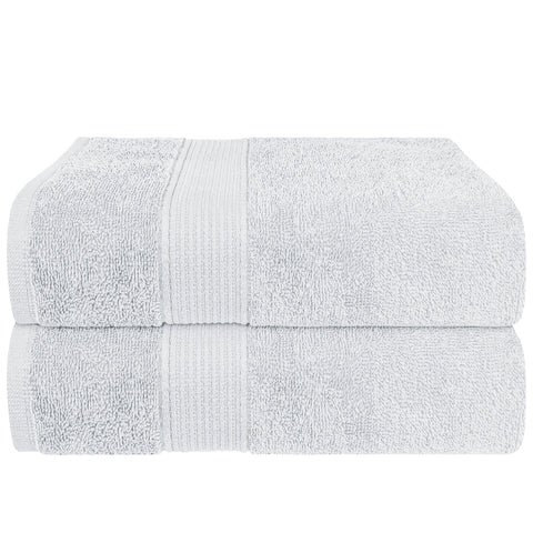 OLIVIA ROCCO Rhodes Towel White 100% Cotton Hotel Quality Soft Super Absorbent Hand Bath Towels Sheets And Face Cloths Set