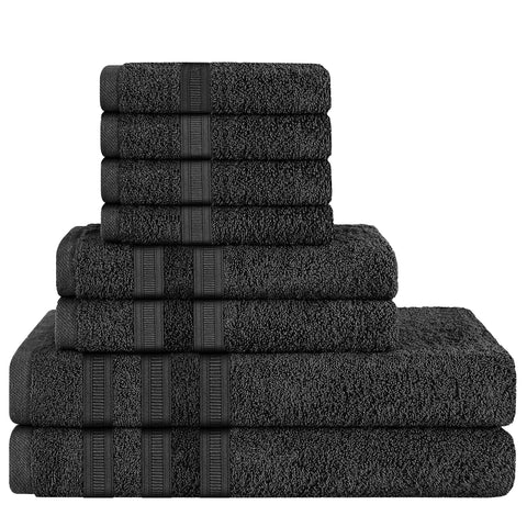 OLIVIA ROCCO Ritz Viscose Stripe Towels Super Soft Cotton Highly Absorbent Jumbo Bath Sheet Pack And Towel Bale Sets Available