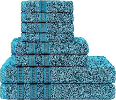 OLIVIA ROCCO Ritz Viscose Stripe Towels Super Soft Cotton Highly Absorbent Jumbo Bath Sheet Pack And Towel Bale Sets Available