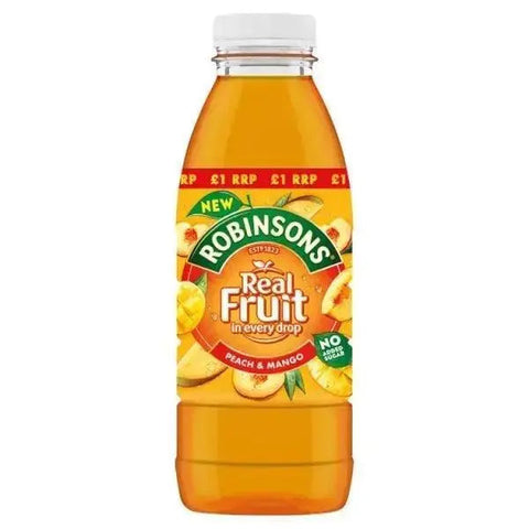 Robinsons Ready to Drink Peach & Mango Juice Drink PMP 500ml (Case of 12)