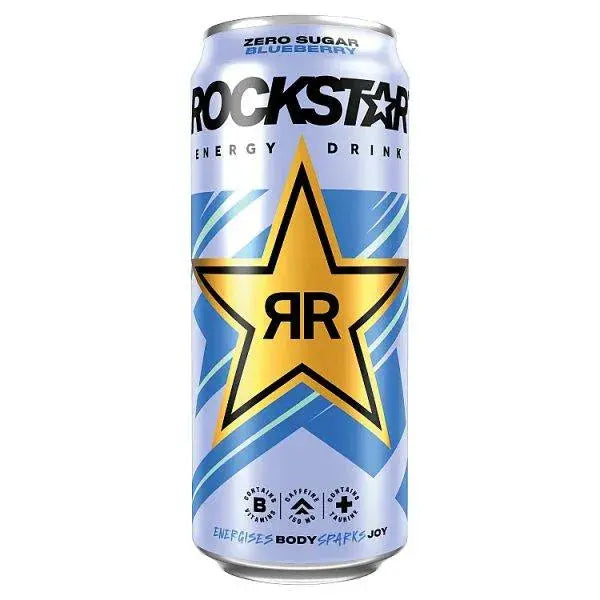 Rockstar Blueberry Energy Drink (Case of 12)
