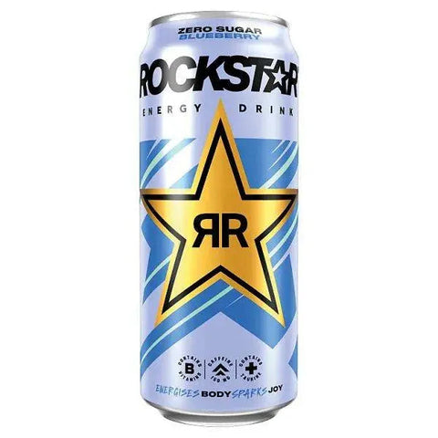 Rockstar Blueberry Energy Drink (Case of 12)