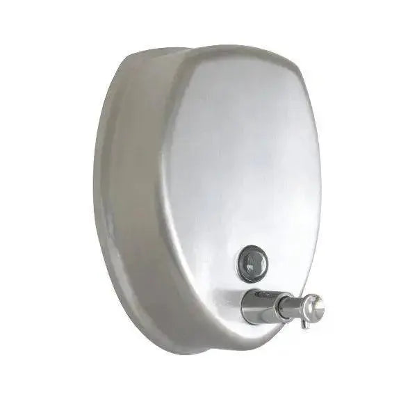 ROUNDED SOAP DISPENSER S/STEEL 1200 ML