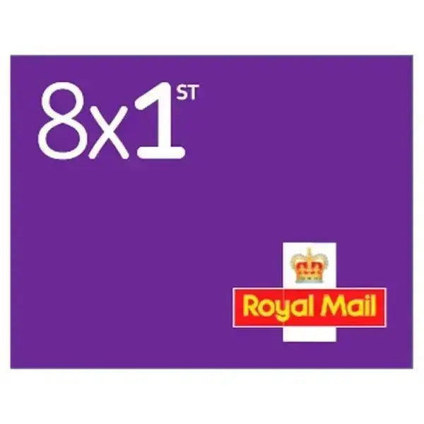 Royal Mail 8 x 1st Class Book of Stamps