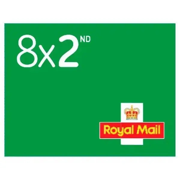 Royal Mail 8 x 2nd Class Book of Stamps