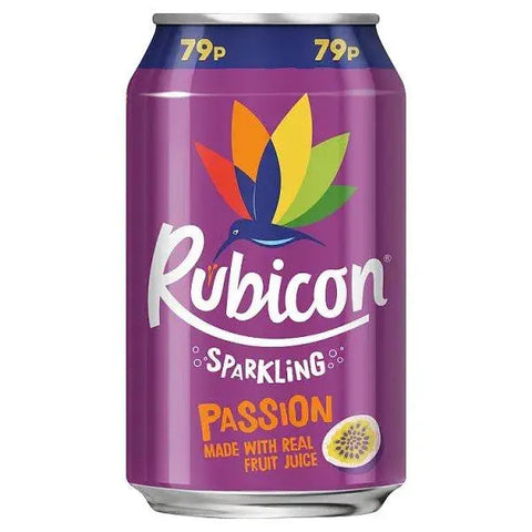 Rubicon Sparkling Passion 330ml (Case of 24)