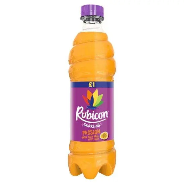 Rubicon Sparkling Passion Fruit Juice Drink 500ml (Case of 12)