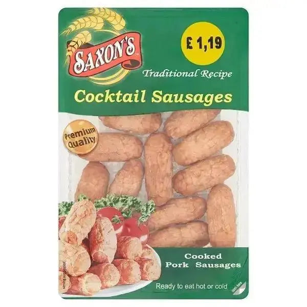 Saxons Cocktail Sausages 160g