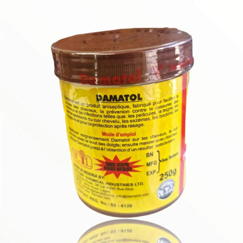 Scalp and Skin treatment Damatol medicated hair, scalp and skin treatment