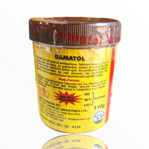Scalp and Skin treatment Damatol medicated hair, scalp and skin treatment