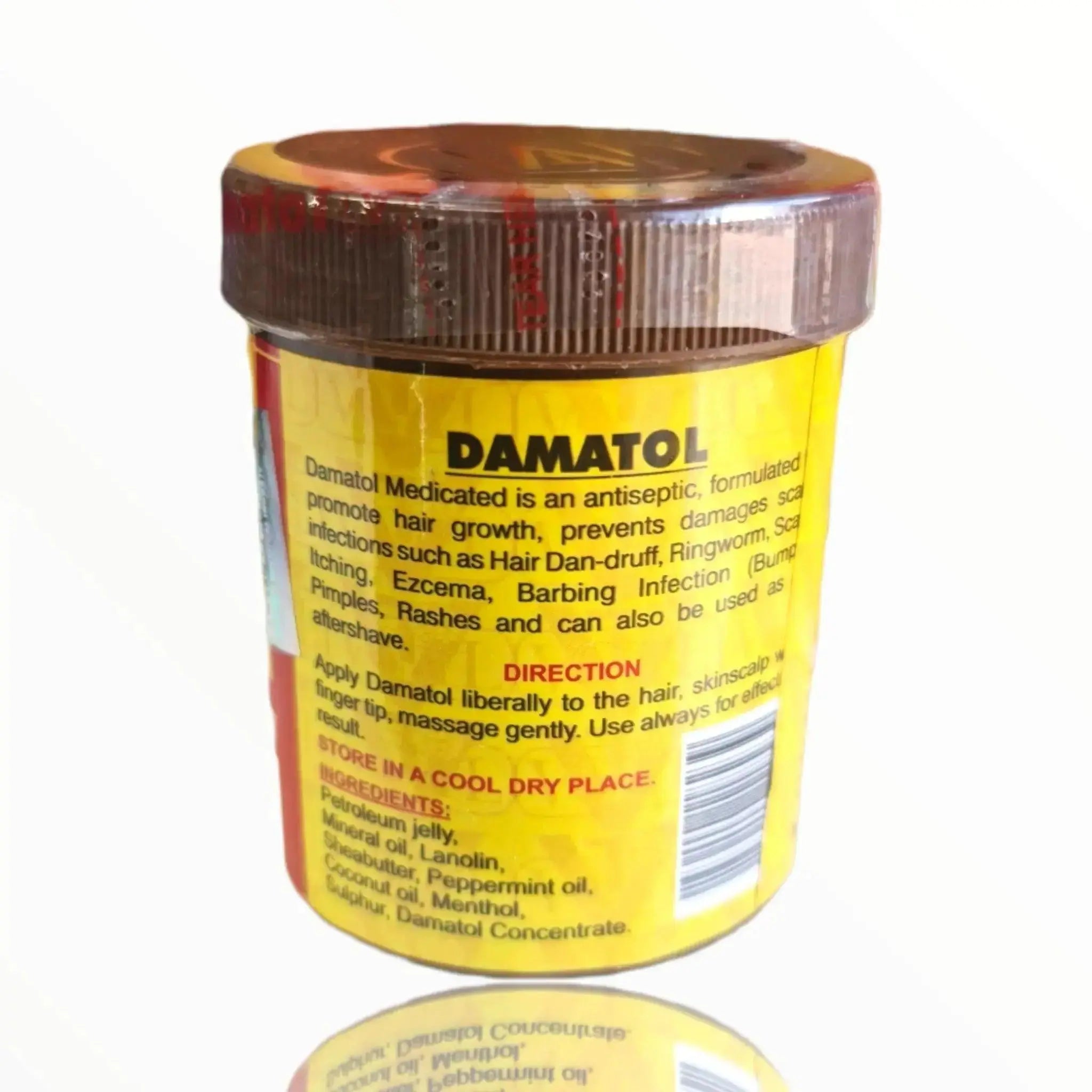 Scalp and Skin treatment Damatol medicated hair, scalp and skin treatment