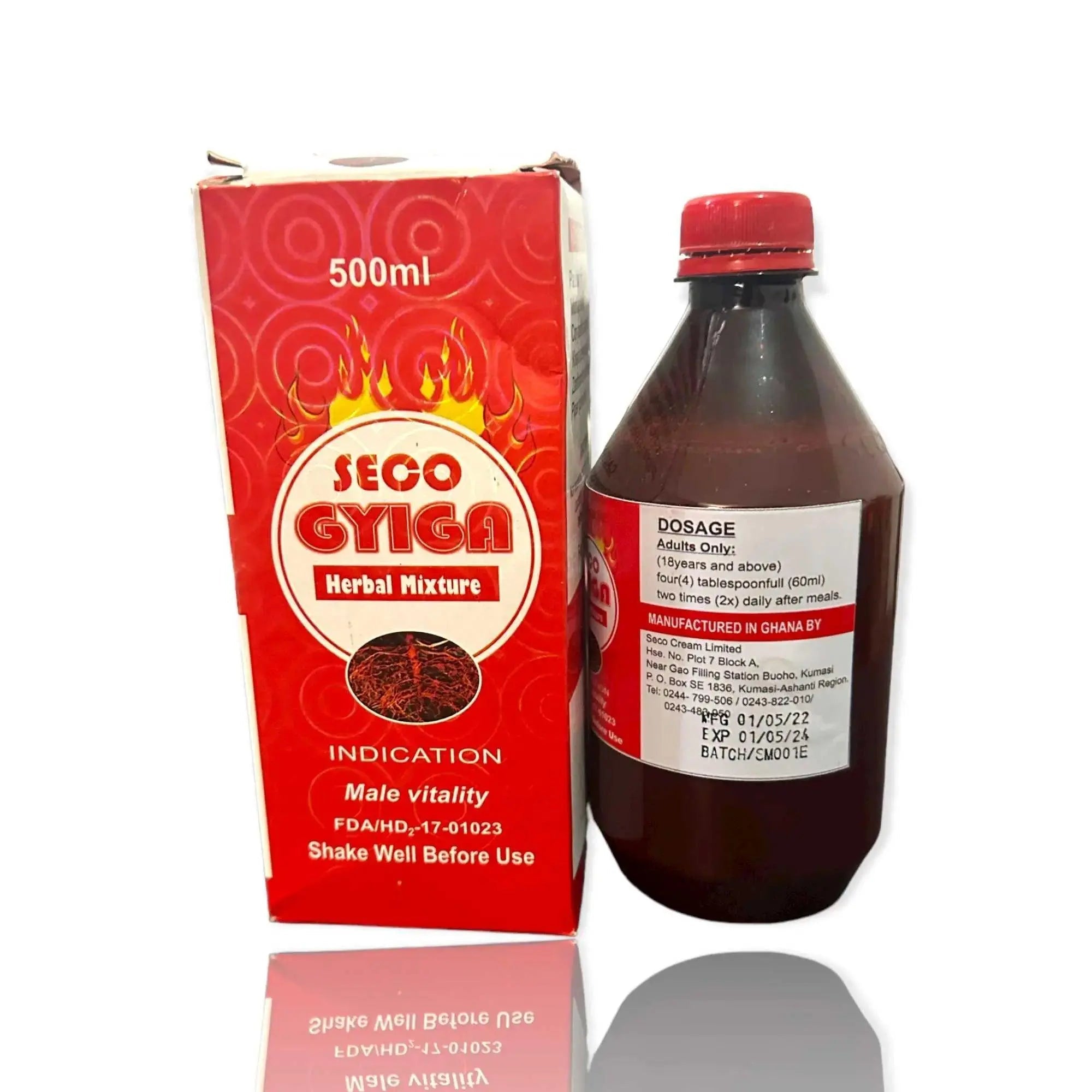 Seco Gyiga Herbal Mixture 500ml