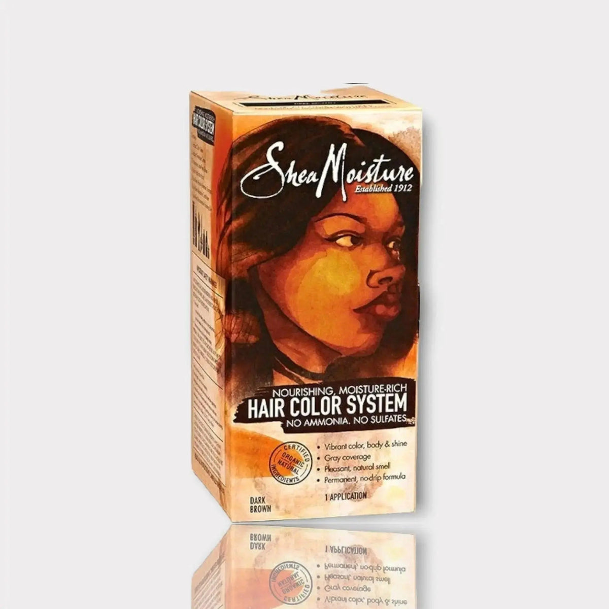 Shea Moisture Nourishing Moisturize Hair Colour System Dark Brown