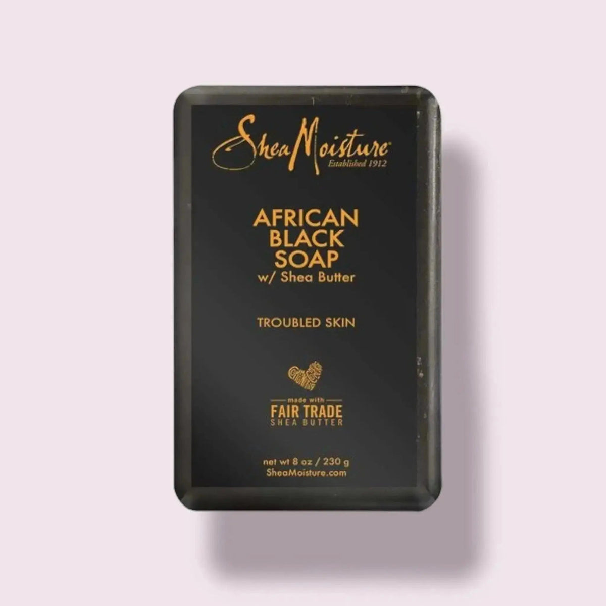 SheaMoisture African Black Soap Bar - Black