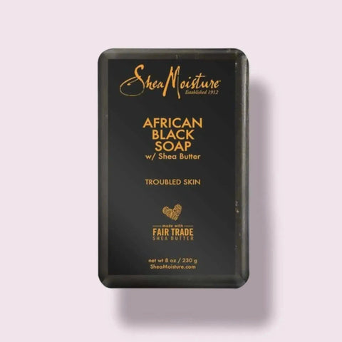 SheaMoisture African Black Soap Bar - Black