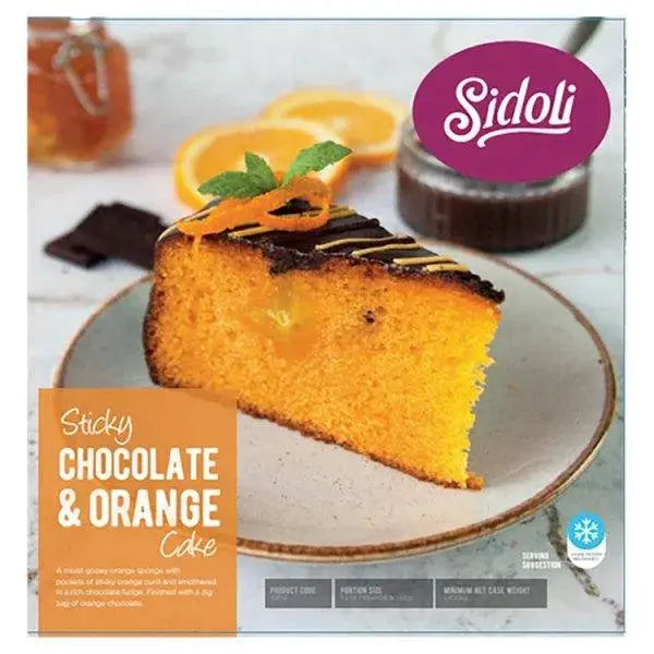 Sidoli Sticky Chocolate & Orange Cake 1.900kg
