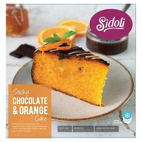 Sidoli Sticky Chocolate & Orange Cake 1.900kg