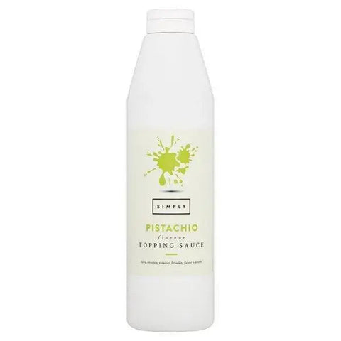 Simply Pistachio Flavour Topping Sauce 1kg