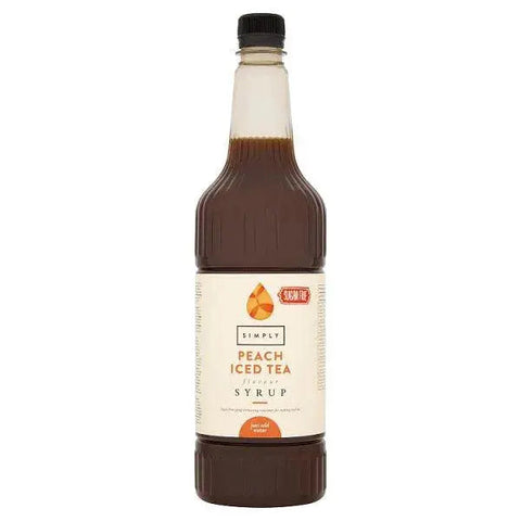 Simply Sugar Free Peach Iced Tea Flavour Syrup 1L