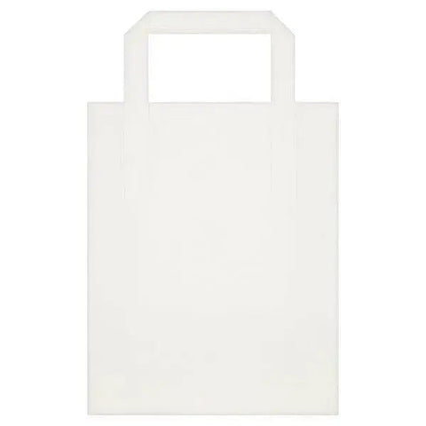 Small White Takeaway Bags 100's