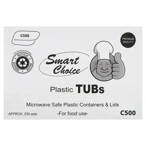 Smart Choice C500 Plastic Tubs