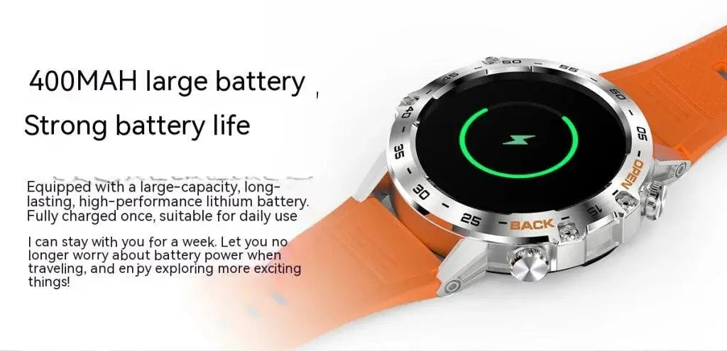 Smart Multi-function Call Three-proof Heart Rate Blood Oxygen Sports Watch