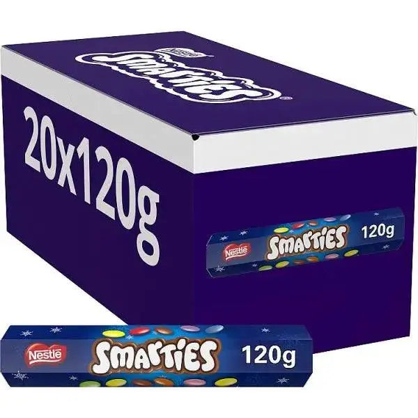 Smarties Milk Chocolate Giant Tube 120g (Case of 20)