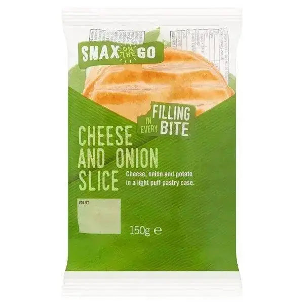 Snax on the Go Cheese and Onion Slice 150g (Case of 6)
