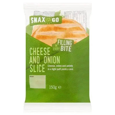 Snax on the Go Cheese and Onion Slice 150g (Case of 6)