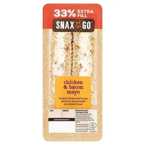 Snax on the Go Chicken & Bacon Mayo (Case of 6)