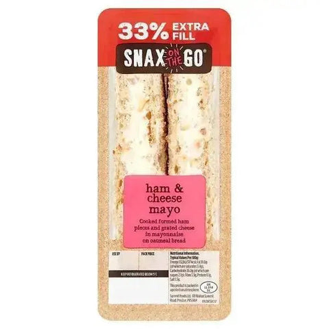 Snax on the Go Ham & Cheese Mayo (Case of 6)