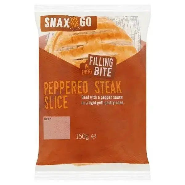Snax on the Go Peppered Steak Slice 150g (Case of 6)