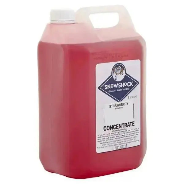 Snow Shock Strawberry Flavour 5 Litres
