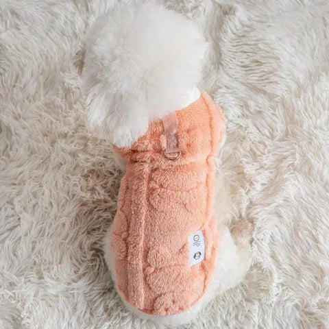 Soft Fleece Dog Clothes Winter Warm Puppy Kitten Pullover Pet Clothes for Small Dogs