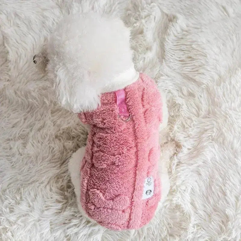 Soft Fleece Dog Clothes Winter Warm Puppy Kitten Pullover Pet Clothes for Small Dogs