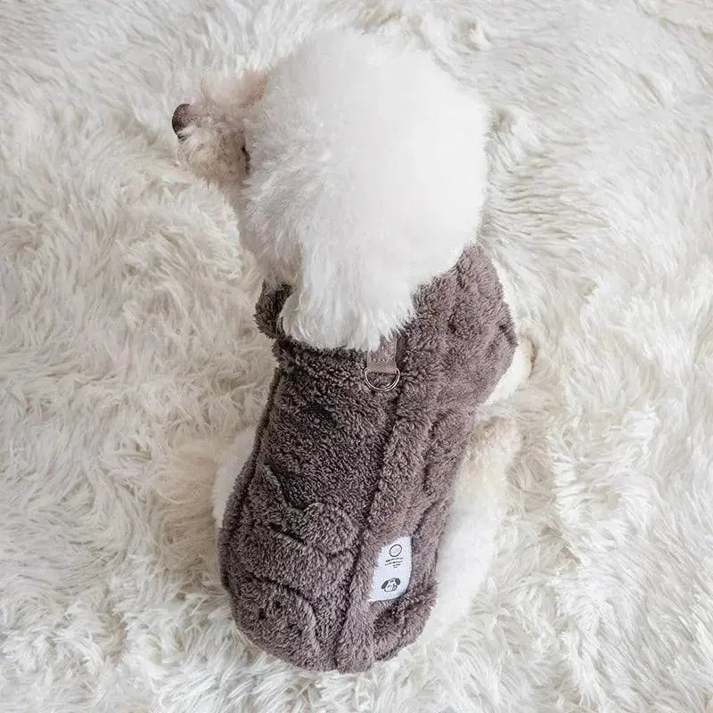 Soft Fleece Dog Clothes Winter Warm Puppy Kitten Pullover Pet Clothes for Small Dogs