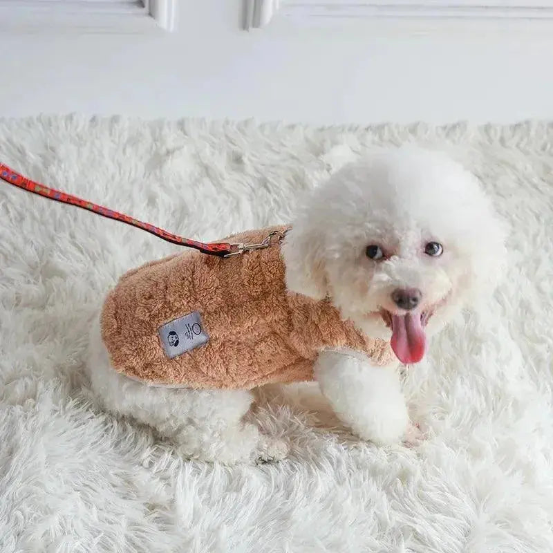 Soft Fleece Dog Clothes Winter Warm Puppy Kitten Pullover Pet Clothes for Small Dogs